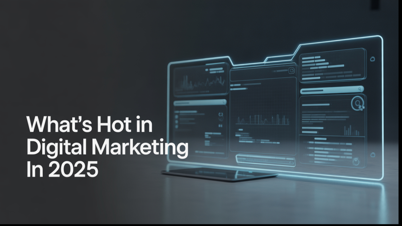whats hot in digital marketing now 2025